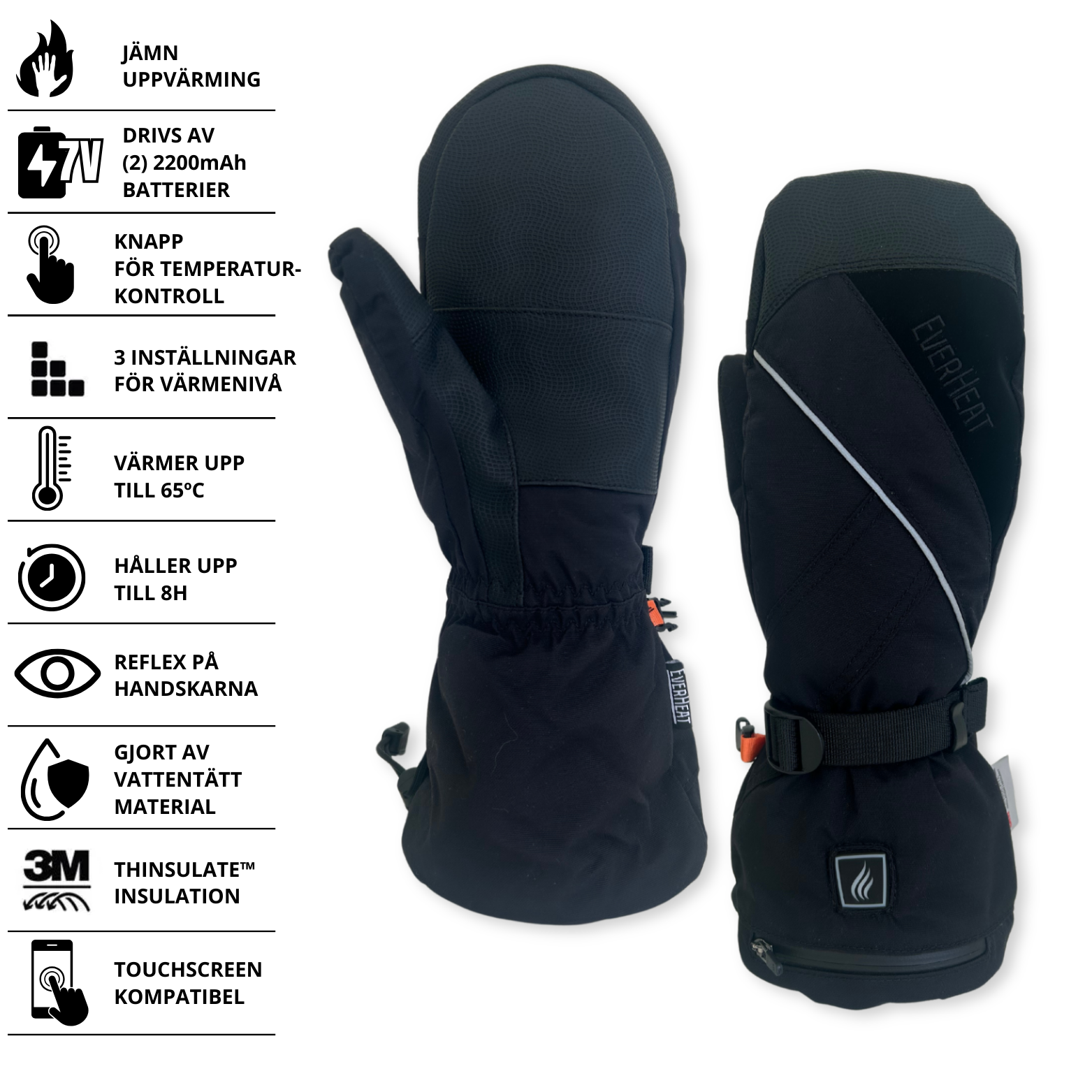 EverHeat 7V Premium Värmevantar