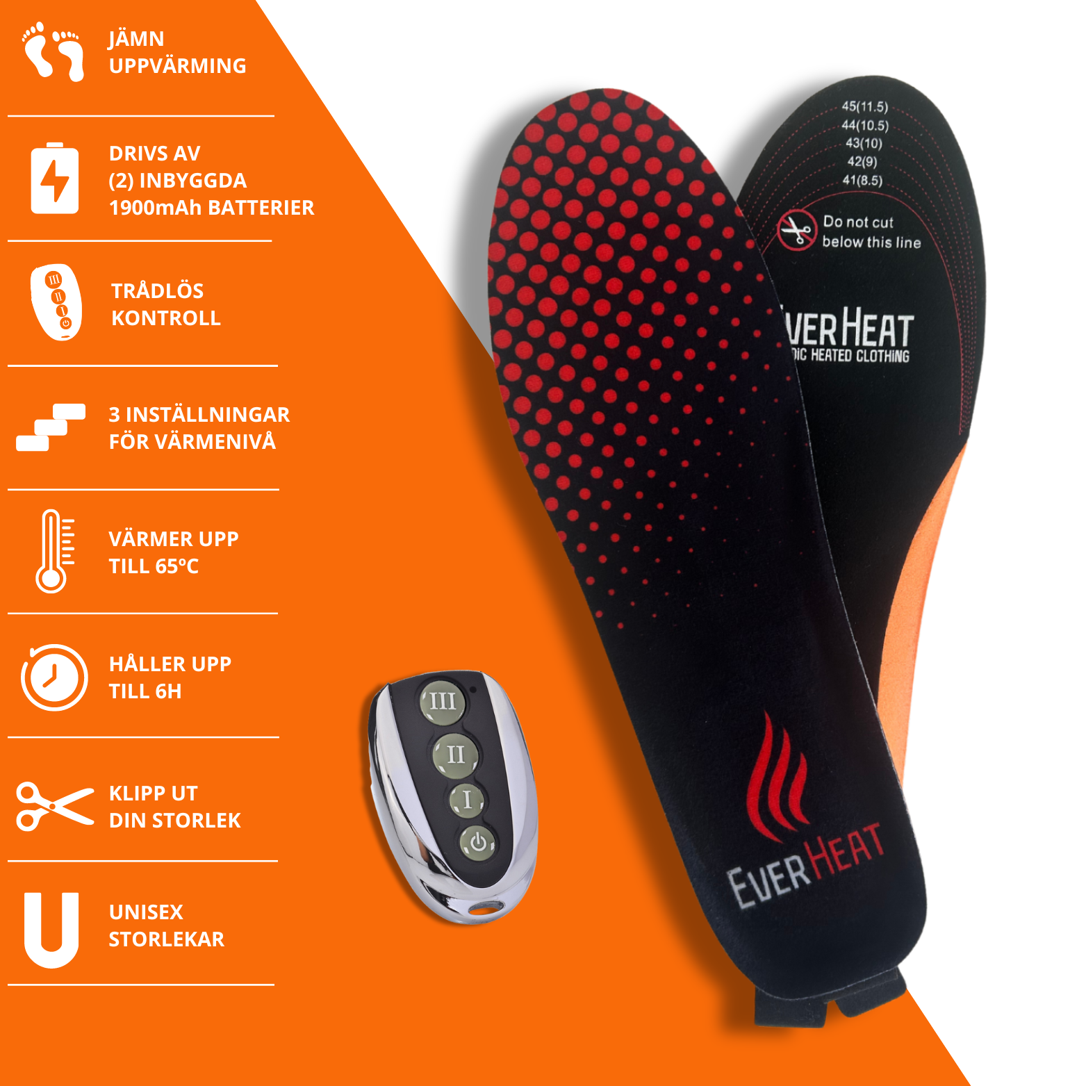 EverHeat 5V Värmesulor